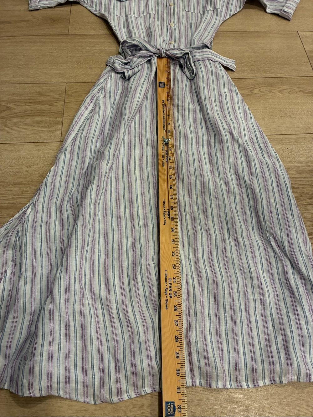 CP Shades x Free People Women’s Jasmine Linen Maxi Shirt Dress Size XS - Picture 5 of 10